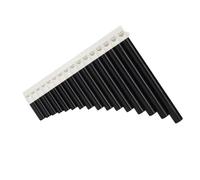 Flûte De Pan Instrument À Vent Flûte De Pan Facile À Apprendre 16 Tuyaux Conçus Pour Les Débutants Adaptés Tous Instruments Majeurs En Do(16 tubes in black)