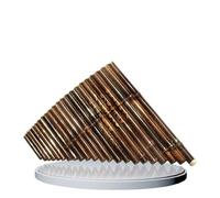 Flûte De Pan Instrument Flûte De Pan De Qualité Professionnelle 16 Tuyaux Touches G Et C Pour Débutants Flûte Basse Gauche Facile À Apprendre(G major)