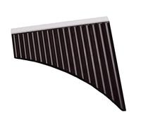 Flûte De Pan Instrument Flûte De Pan En Résine 18 Tuyaux Instrument De Jeu Simple Pour Débutant Et Professionnel(White Black)