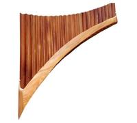 Flûte de Pan légère Flûte de pan professionnelle faite à la main instrument de musique à vent en bois(Left Hand G key)