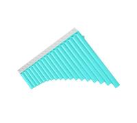 FlûTe De Pan Miniature Flûte de Pan en résine ABS, 18 tuyaux apprentissage facile for débutant, musique, Instrument à vent, cadeau