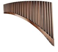 Flûte de Pan professionnelle Flûte de Pan en do instrument à vent adapté à la performance(25-LEFT-C)