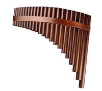 Flûte de Pan professionnelle Flûte de pan en sol faite à la main pour les performances ou les débutants pour les mélomanes(Left)