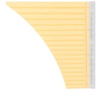 Flûte de Pan Tonalité de Do pour Débutants, Jaune | ABS à Angle Fixe, Paquet de Rangement et Livret Inclus, Répétitions, Rue, Étudiants en Musique