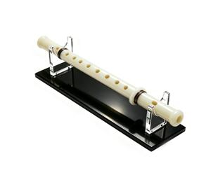 Flute Display Stand, Acrylic Desktop Rack, Instrument Storage Shelf | Joyful flute display stand, creative acrylic desktop rack, multipurpose instrument storage shelf for classrooms, homes, and m