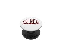 Flûte drôle d'humour, Notes élevées, Haute Classe PopSockets PopGrip Adhésif
