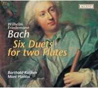 Bach,W.F. / Kuijken - Six Duets for Two Flutes [New CD]