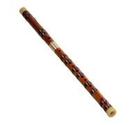Flûte En Bambou Professionnelle Flûte En Bambou Amer Laqué Rouge Pour Débutants Instrument Raffiné À Deux Sections(Gkey)