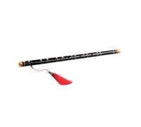 Flûte En Bambou Professionnelle Flûte En Bambou Pour Débutants Une Leçon Instrument Pour Adultes Accordage Sol(Black G)