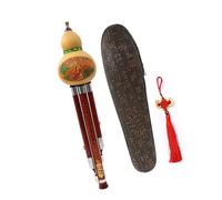 Flûte En Calebasse Standard Hulusi Naturel Fait De Palissandre Ou D'ébène Trois Tons C Ou Bb Instrument flat Rosewood)