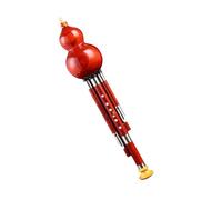 Flûte En Calebasse Standard Performance Professionnelle Hulusi En Ébène Et Palissandre En Clé Plate C Ou B(Ckey Rosewood)