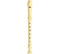 Flûte en plastique - MAPED - Baroque - Blanc - Nettoyeur inclus - Étui multi-usage
