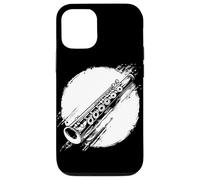 Flûte Graphique Flutiste Musique de chambre Coque pour iPhone 12/12 Pro