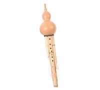 Flûte Hulusi bambou B plat F clé Hulusi chinois traditionnel instrument à vent étudiant débutants entrée avec étui professionnel(Bb Key)