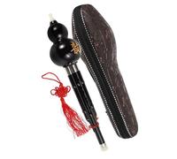Flute Hulusi Gourde Soie Instrument Ethnique Flûte À Cucurbitacées Hulusi Clé En Do Facile À Pratiquer