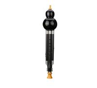 Flûte Hulusi Hulusi Instrument De Performance Professionnel En Si Bémol Et Do Majeur Entièrement Fabriqué Bois Débène Rouge Adapté(Ebony in B-flat major)