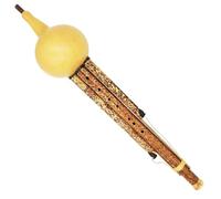 Flûte Hulusi Hulusi Instrument Simple Ventre À Cordes FG Bb Cb Mineur D Clé Pour La Performance Adulte(F major)