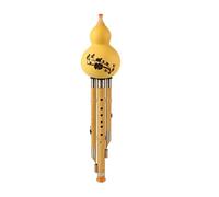 Flute Hulusi Instrument À Cordes Plat Hulusi CB À Trois Tons Fait À La Main À Large Spectre Pour Débutants Et Adultes(Type 6)