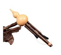 Flûte Hulusi Instrument De Musique Traditionnel Hulusi Fait Matériaux Naturels Et Qualité Performance Avec Une Boîte(Bb major)