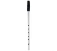 Flûte irlandaise mélodique avec 6 trous pour les amateurs de musique traditionnelle (clé D argentée)