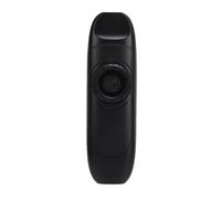 Flûte kazoo, plastique ABS, instrument de musique professionnel à vent kazoo avec 5 membranes pour les concerts, noir