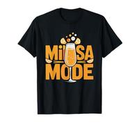 Flute Mimosa Obsede du Brunch Rituel Dimanche Amateur T-Shirt