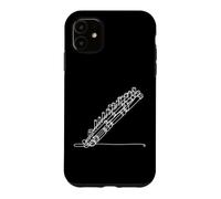 Flute Pan Linéaire Musicien Coque pour iPhone 11