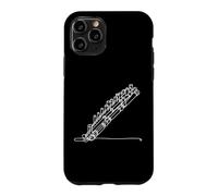 Flute Pan Linéaire Musicien Coque pour iPhone 11 Pro