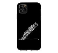 Flute Pan Linéaire Musicien Coque pour iPhone 11 Pro Max