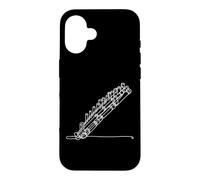 Flute Pan Linéaire Musicien Coque pour iPhone 16