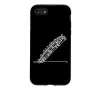 Flute Pan Linéaire Musicien Coque pour iPhone SE (2020) / 7/8