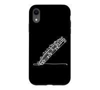 Flute Pan Linéaire Musicien Coque pour iPhone XR
