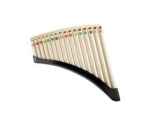 Flûte Pan Professionnels 16 Pipes Flûtes De Pan En Un Grand Débutant Professionnel Jouant Du Beige