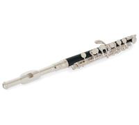 Flûte Piccolo en Accord C Mécanique Embout en Nickel Argent avec Etui Rigide