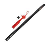 Flûte Professionnelle En Bambou Instrument De Musique Classique Traditionnel Fait Main Pour Débutant Noir(2.3X42CM)