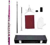 Flûte professionnelle Flûte Traversière Professionnelle En Do Majeur Avec Mi Majeur 16 Trous Fermés