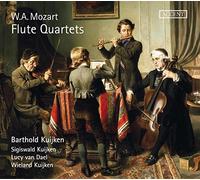 Wolfgang Amadeus Mozart – Quatuors pour flûte – CD Digipak – Accent