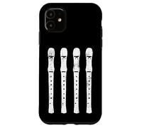 Flûte rétro Flûtiste Aérophone Coque pour iPhone 11