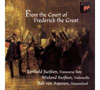 Flute Sonatas from the Prussian Court (CD) Barthold Kuijken Bob Van Asperen
