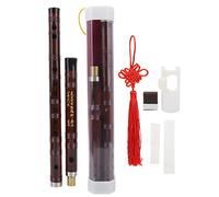 Flûte Traditionnelle Chinoise, Flûte à 2 Sections avec Connecteur en Laiton, clé Moyenne à Haute, Flûte Chinoise F pour les Amateurs de Musique (Touche Fa)
