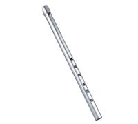 Flûte traditionnelle irlandaise en étain Penny Whistle 6 trous Instrument de musique à vent pour débutants intermédiaires et experts Clé D
