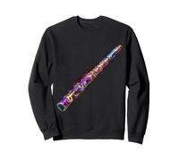Flûte transversale Instrument de Musique Art Flûte transversale Sweatshirt