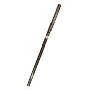 Flûte traversière en bambou noir fil transparent clé en ré 10 trous instrument à vent fait main tons séparables Professionnelle Flûte Bambou(G KEY)