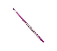 Flûte Traversière Flûte De Ton C À 16 Trous Avec Tube En Cupronickel ermée E Facile Jouer(Rose)