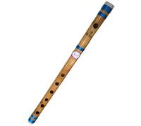 Flûte traversière indienne Bansuri pour débutants en bambou 35,6 cm