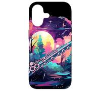 Flûte traversière Oeuvre d'art Flûtiste Ecole de Musique Coque pour iPhone 17