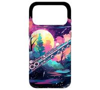 Flûte traversière Oeuvre d'art Flûtiste Ecole de Musique Coque pour iPhone 17 Pro Max