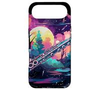 Flûte traversière Oeuvre d'art Flûtiste Ecole de Musique Coque pour iPhone Air