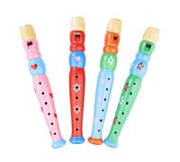 Flûtes à bec en bois colorées pour enfants, instrument de musique rythmique, jouets éducatifs précoces pour bébés