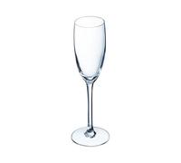 6 flûtes à champagne 16cl Cabernet Tulipe - Chef&Sommelier - Cristallin avec point mousse 30% plus résistant